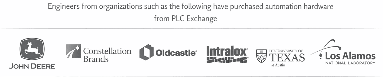 Trusted by engineers working at organizations including John Deere, Constellation Brands, Oldcastle, Intralox, University of Texas, and Los Alamos National Laboratory